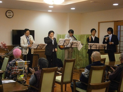 平成28年11月27日ジャズ研究会そんぽの家S東古松訪問演奏3