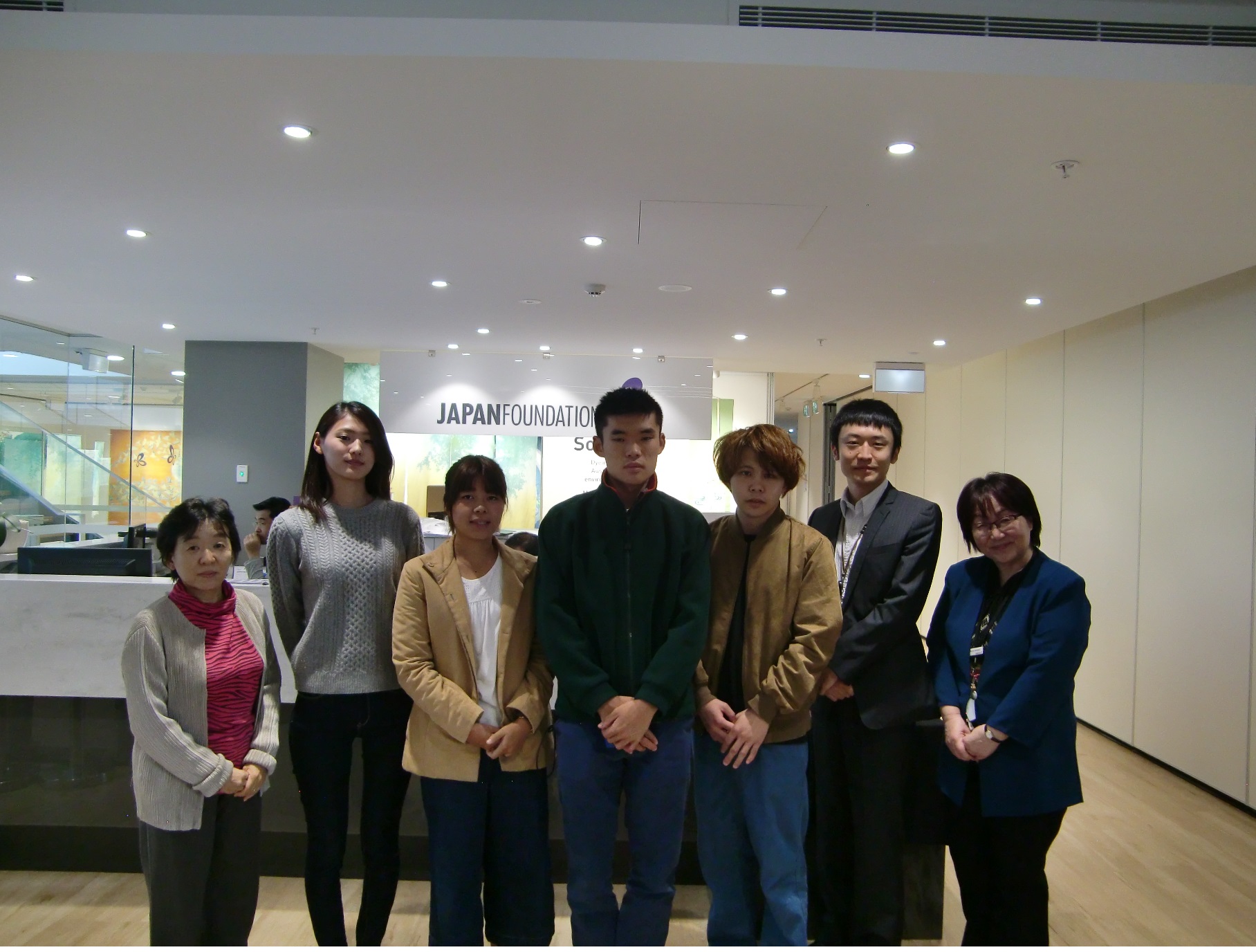 ⑨国際交流基金シドニー日本文化センターも訪問しました。オーストラリアの日本語教育事情について説明していただきました。